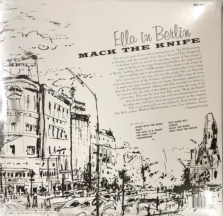 Ella Fitzgerald - Mack The Knife - Ella In Berlin (Vinyl LP)(Reissue 180g)