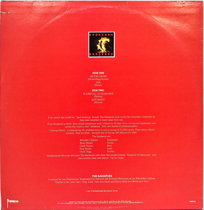 The Radiators - Four Grabs (12" Single)