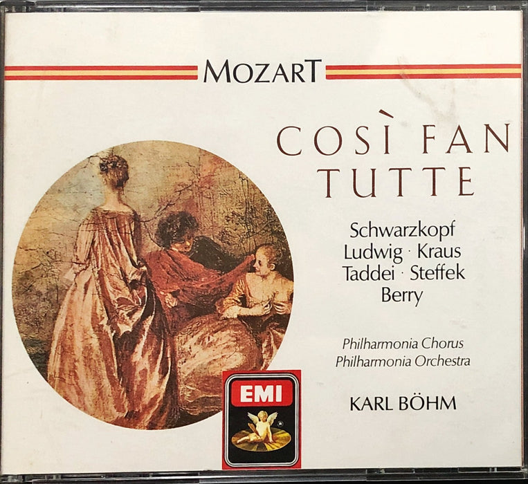 Mozart - Schwarzkopf • Ludwig • Kraus • Taddei • Steffek • Berry • Philharmonia Chorus • Philharmonia Orchestra • Karl Böhm - Così Fan Tutte (3CD)(ADD)