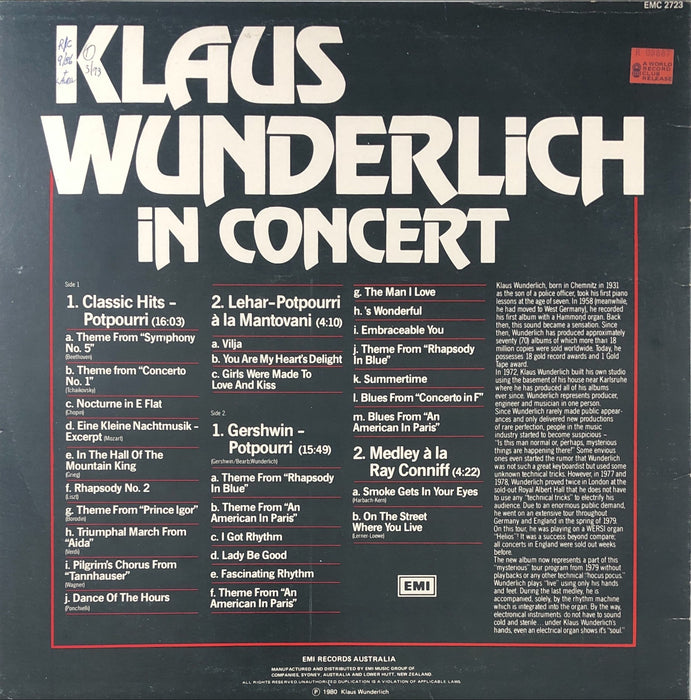 Klaus Wunderlich - In Concert (Vinyl LP)