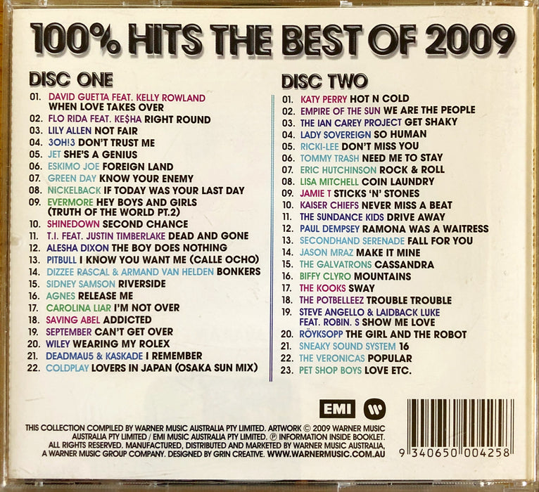 100% Hits: The Best Of 2009 (Various)