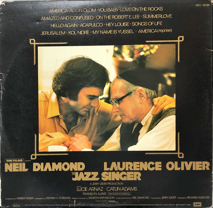 Neil Diamond - The Jazz Singer (Original Songs From The Motion Picture) (Vinyl LP)[Gatefold]