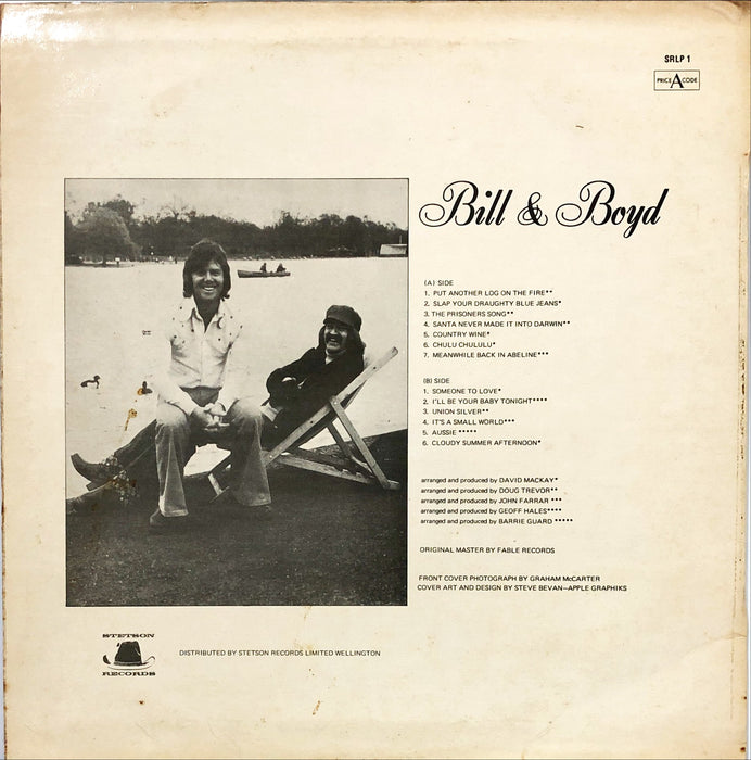Bill And Boyd - Bill & Boyd (Vinyl LP)