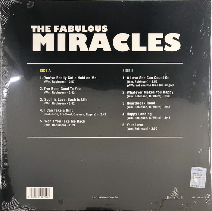 The Miracles - The Fabulous Miracles (Vinyl LP)(180g Reissue)(Unofficial)