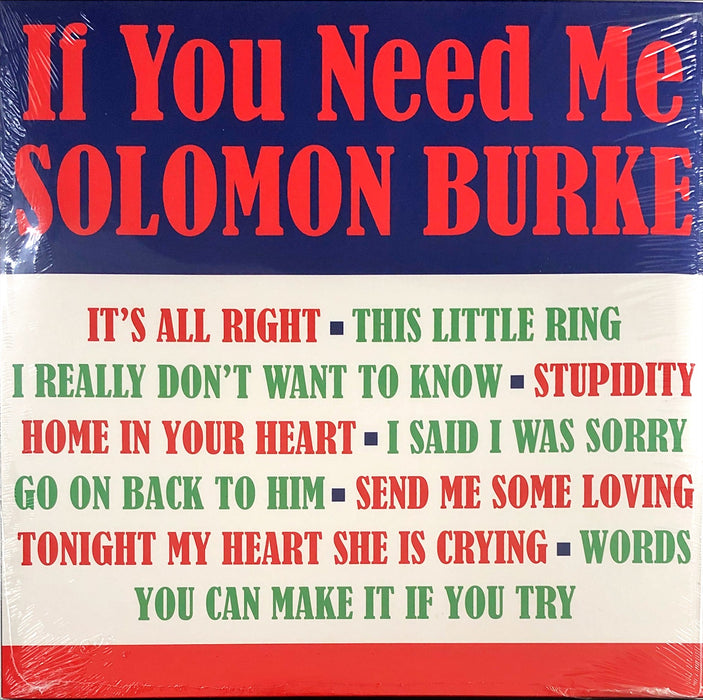 Solomon Burke - If You Need Me (Vinyl LP)