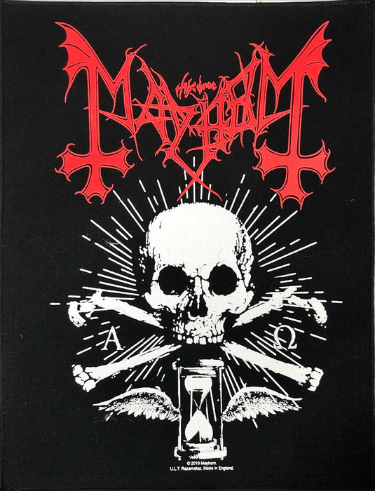Mayhem - Alpha Omega Daemon (Back Patch)