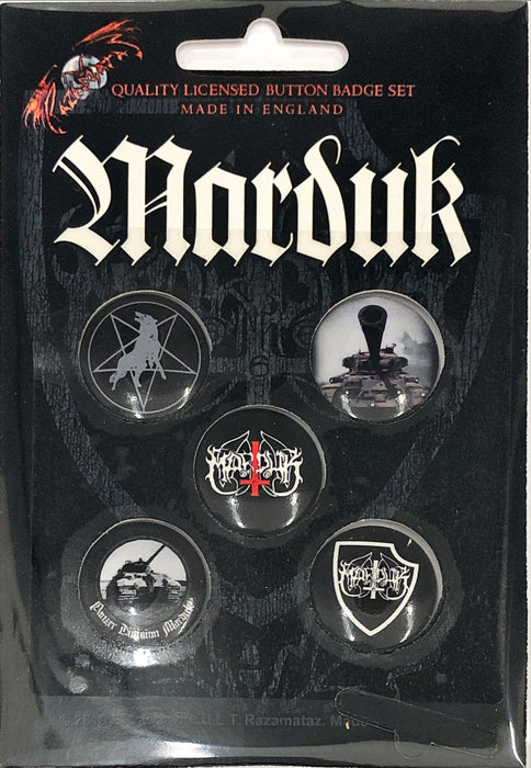 Marduk - Panzer Division (Button Badge Set)