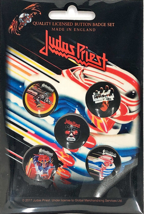 Judas Priest - Turbo (Button Badge Set)
