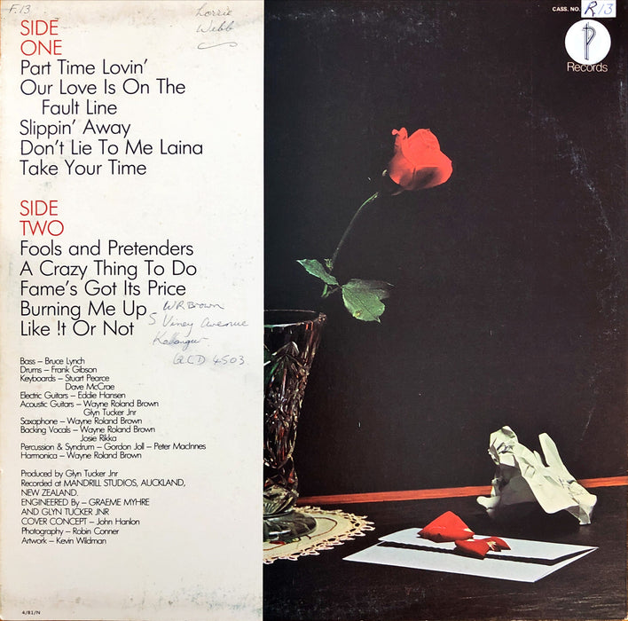 Wayne Roland Brown - Fools And Pretenders (Vinyl LP)