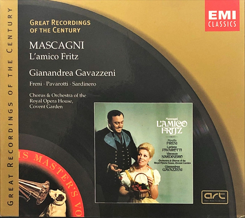 Mascagni - Freni • Pavarotti • Royal Opera House • Covent Garden - Gianandrea Gavazzeni - L'amico Fritz (2CD Boxset)(ADD)