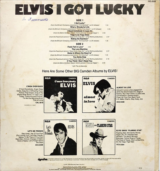Elvis Presley - I Got Lucky (Vinyl LP)