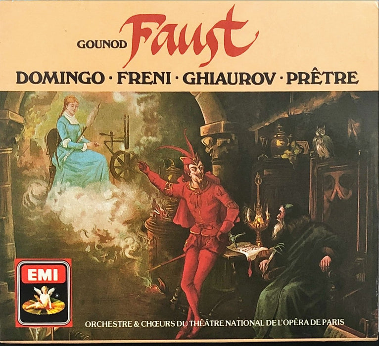 Gounod - Georges Prêtre • Placido Domingo • Mirella Freni • Nicolai Ghiaurov • Orchestre National De L'Opéra De Paris • Choeur National De L'Opéra De Paris - Faust (3CD Boxset)(ADD)