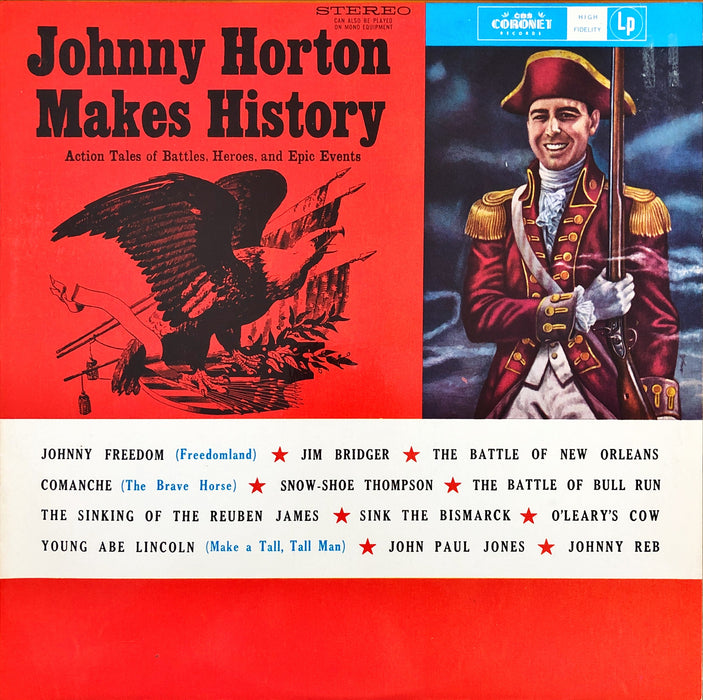 Johnny Horton - Johnny Horton Makes History (Vinyl LP)
