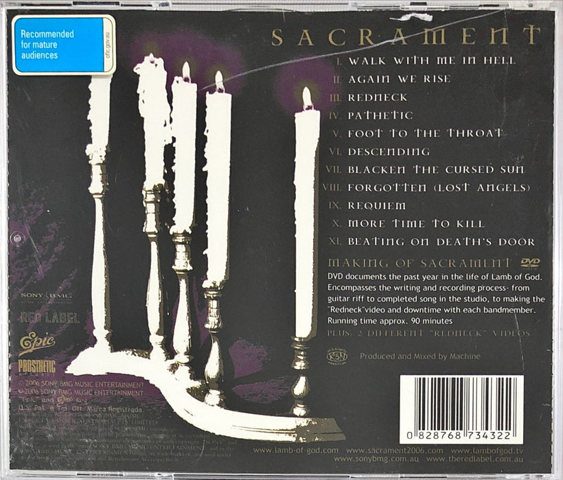 Lamb Of God - Sacrament (CD, DVD)