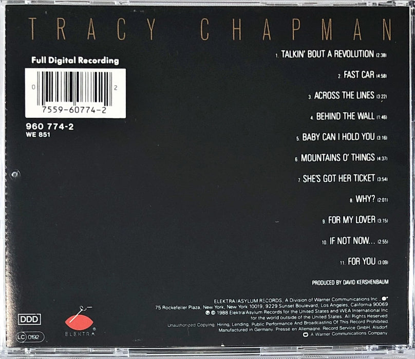 Tracy Chapman - Tracy Chapman (CD)