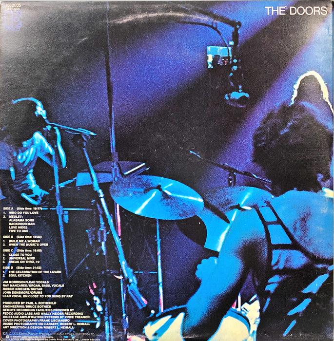 The Doors - Absolutely Live (Vinyl 2LP)[Gatefold]