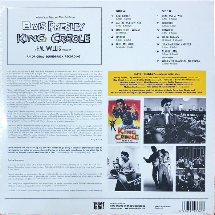 Elvis Presley - King Creole (Vinyl LP)