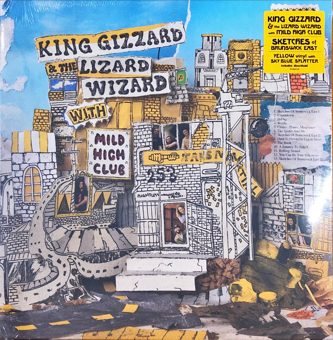 King Gizzard And The Lizard Wizard With Mild High Club - Sketches Of Brunswick East (Vinyl LP)