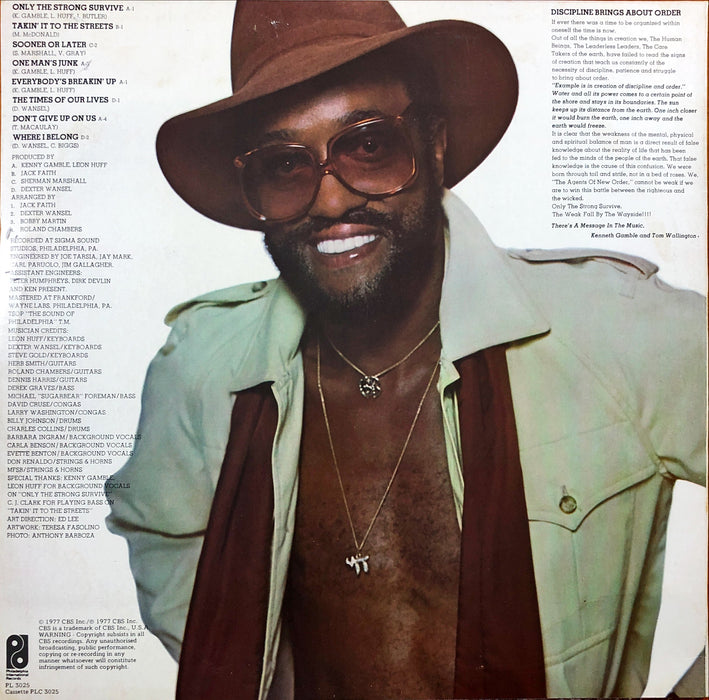 Billy Paul - Only The Strong Survive (Vinyl LP)