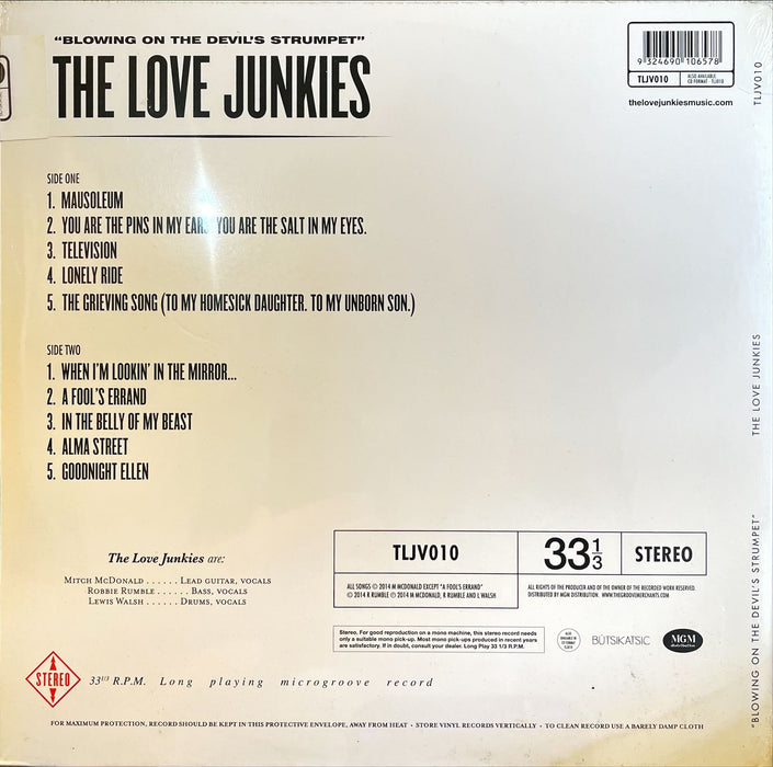 The Love Junkies - Blowing on the Devil's Strumpet (Vinyl LP)[Gatefold]