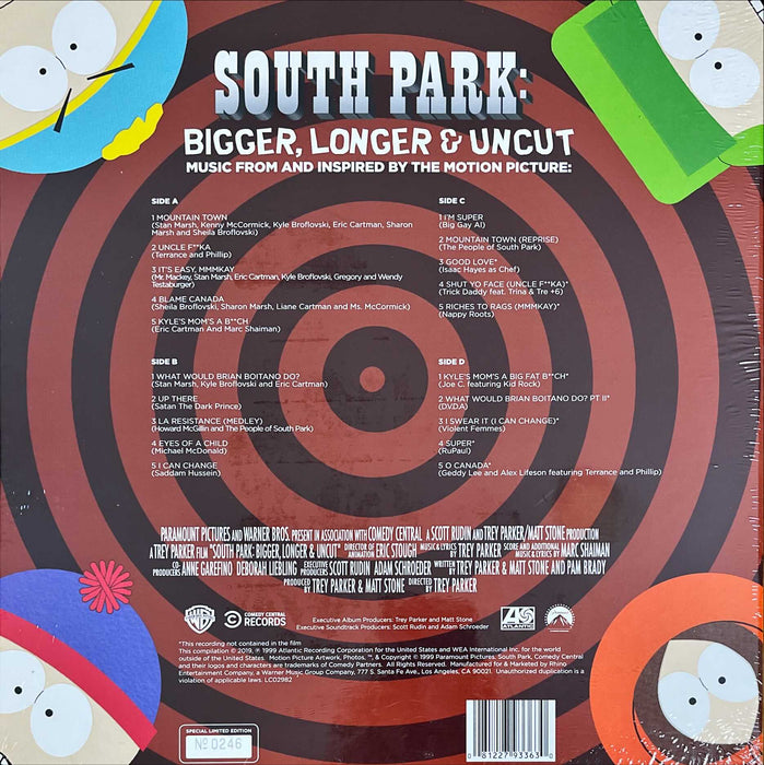 Various - Music From And Inspired By The Motion Picture South Park: Bigger, Longer & Uncut (Vinyl 2LP)[Boxset]