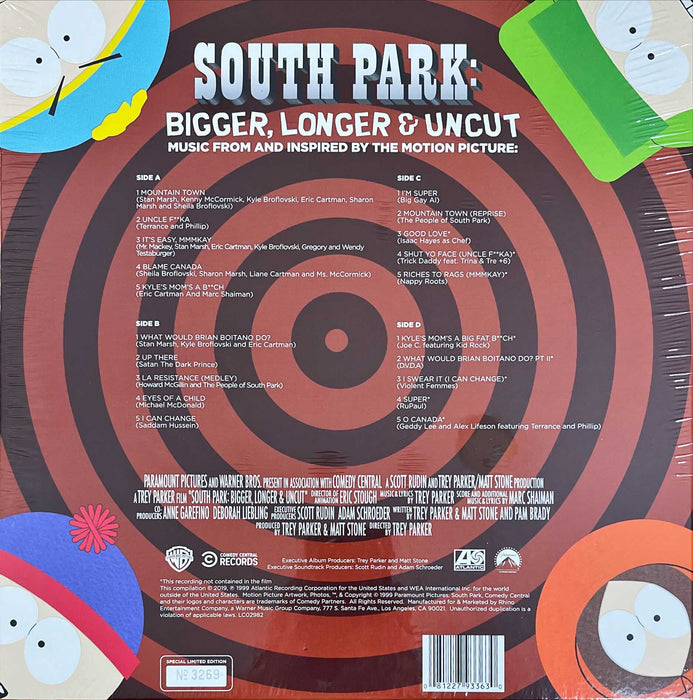 Various - Music From And Inspired By The Motion Picture South Park: Bigger, Longer & Uncut (Vinyl 2LP)[Boxset]