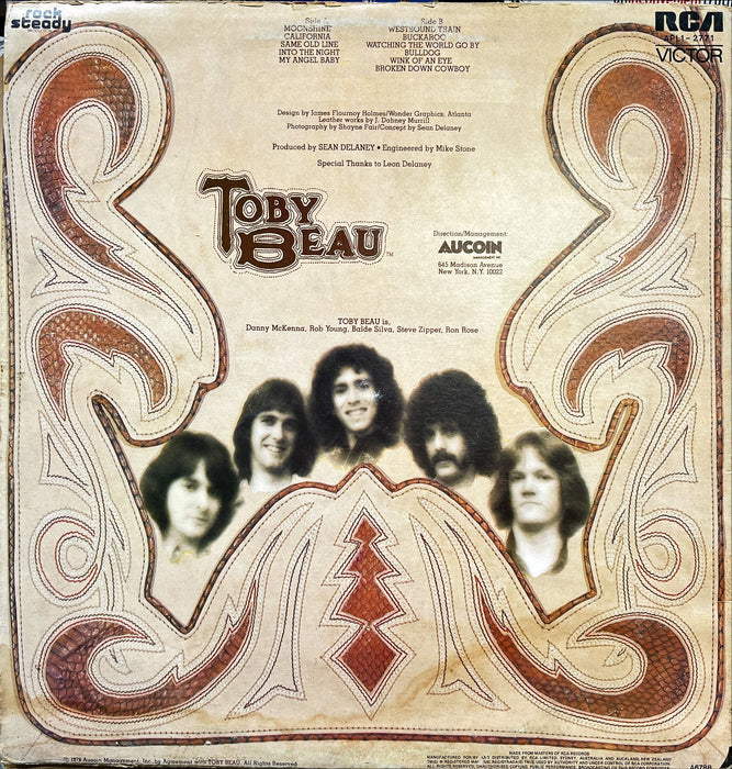 Toby Beau - Toby Beau (Vinyl LP)