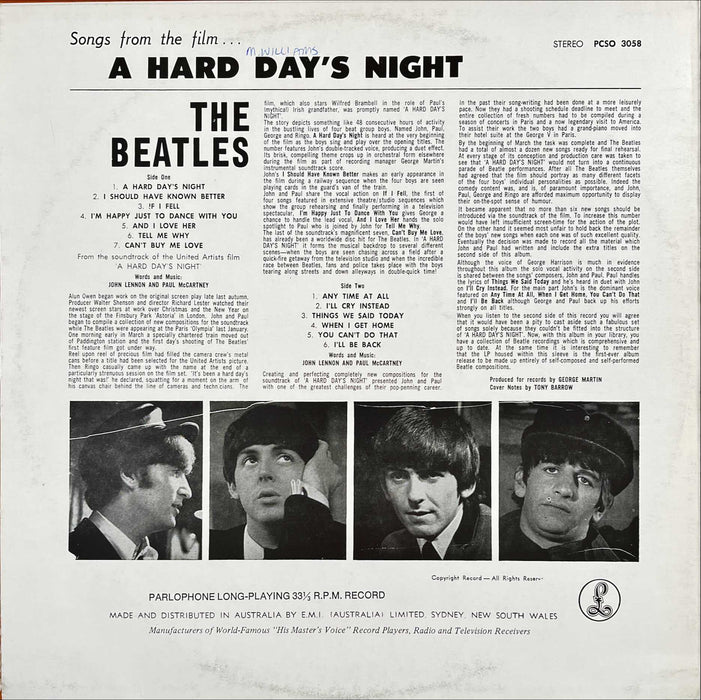 The Beatles - A Hard Day's Night (Vinyl LP)