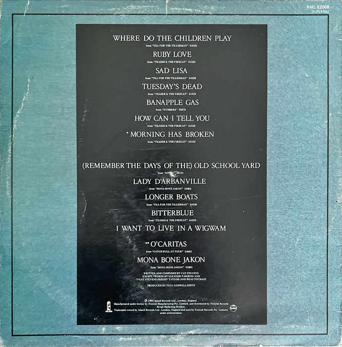Cat Stevens - Morning Has Broken - Greatest Hits Vol. 2 (Vinyl LP)