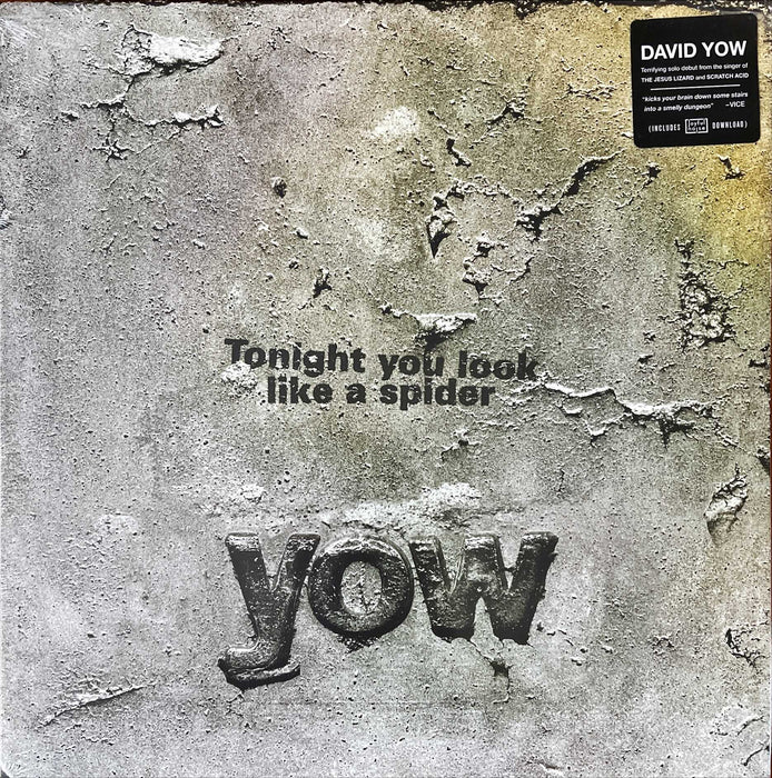 David Yow - Tonight You Look Like A Spider (Vinyl LP)