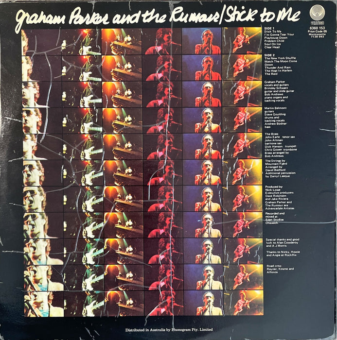 Graham Parker And The Rumour - Stick To Me (Vinyl LP)