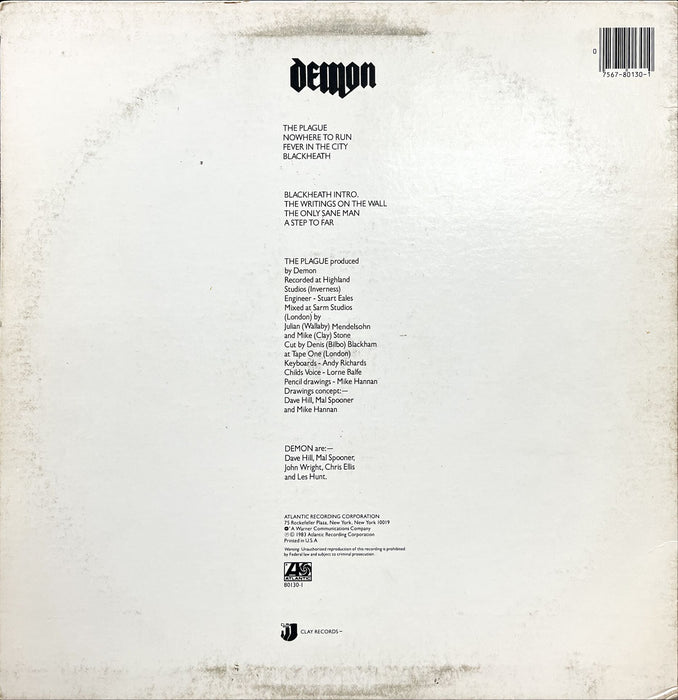Demon - The Plague (Vinyl LP)