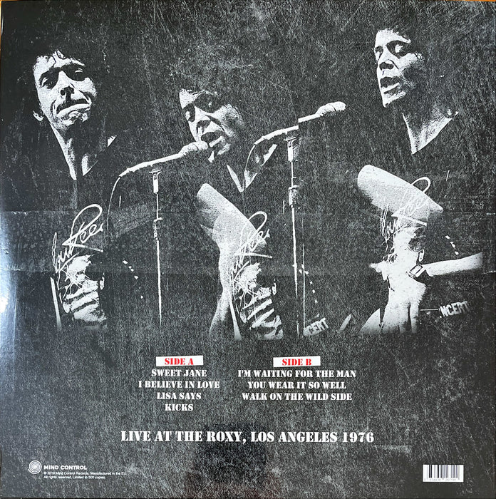 Lou Reed - Live At The Roxy, Los Angeles 1976 - Radio Broadcast (Vinyl LP)