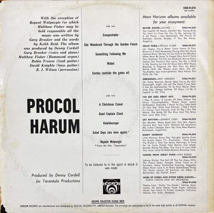 Procol Harum - Procol Harum (Vinyl LP)