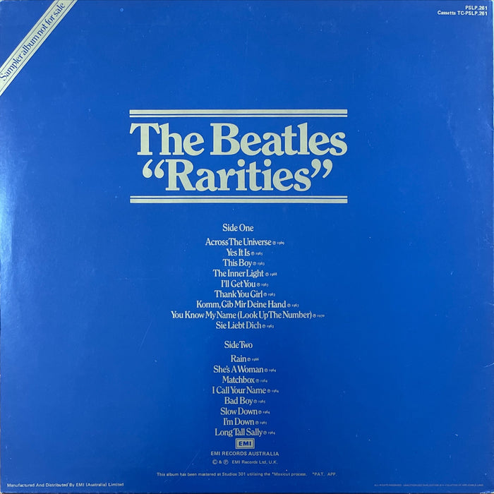 The Beatles - Rarities (Vinyl LP)