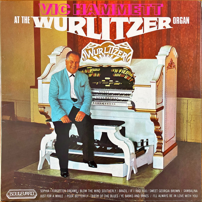 Vic Hammett - At The Wurlitzer Organ (Vinyl LP)
