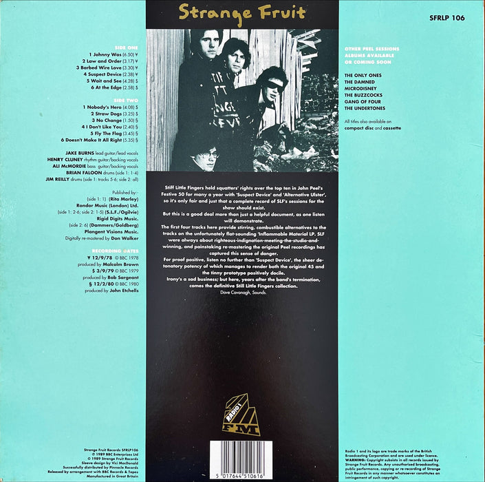 Stiff Little Fingers - The Peel Sessions Album (Vinyl LP)