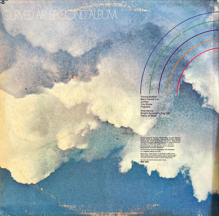 Curved Air - Second Album (Vinyl LP)