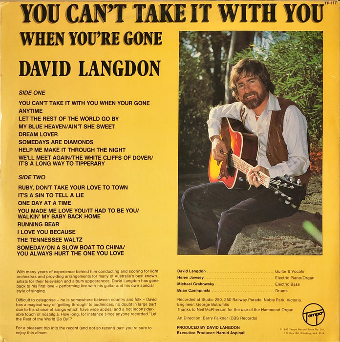 David Langdon - You Can't Take It With You When You're Gone