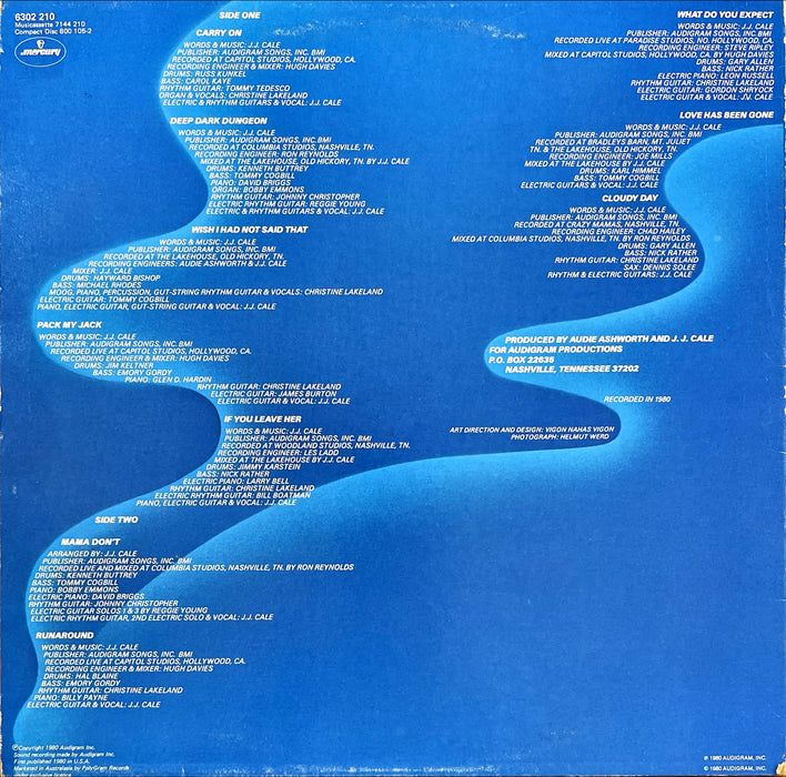 J.J. Cale Shades (Vinyl LP) — Record Exchange