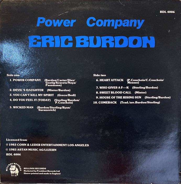 Eric Burdon - Power Company (Vinyl LP)