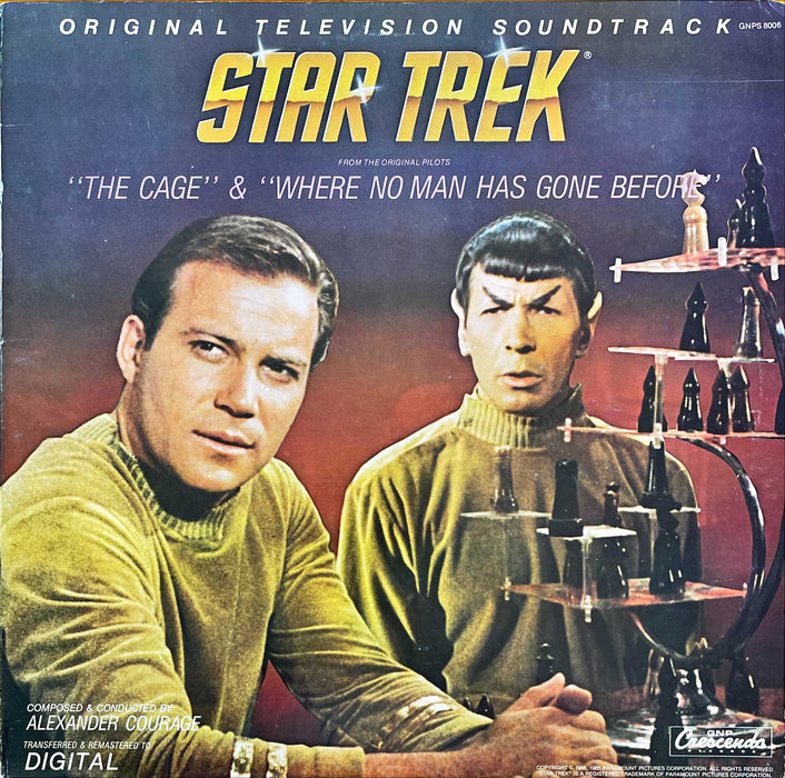 Star Trek, From The Original Pilots: The Cage & Where No Man Has Gone Before (Original Television Soundtrack)(Vinyl LP)