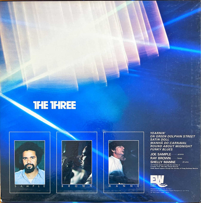 Joe Sample • Ray Brown • Shelly Manne - The Three (Vinyl LP)