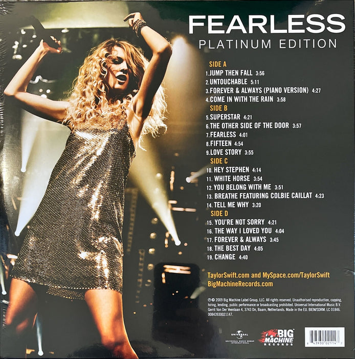 Taylor Swift - Fearless (Platinum Edition)(Vinyl 2LP)[Gatefold]