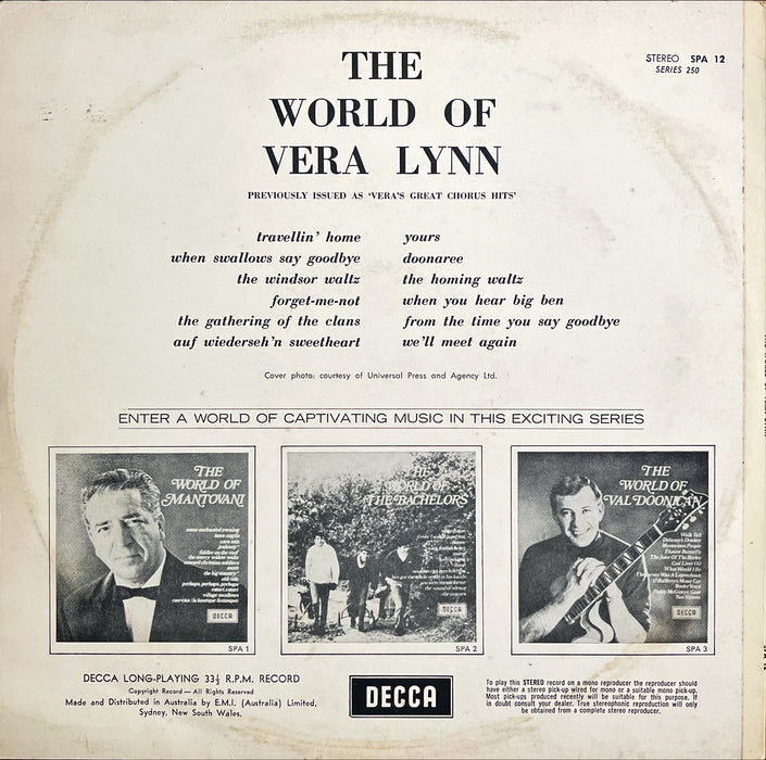 Vera Lynn - The World of Vera Lynn (Vinyl LP)
