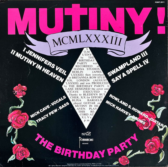 The Birthday Party - Mutiny! (12" Single)