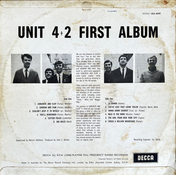 Unit Four Plus Two - 1st Album (Vinyl LP)