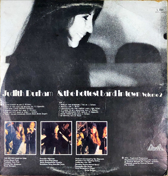 Judith Durham & The Hottest Band In Town - Judith Durham & The Hottest Band In Town Volume 2