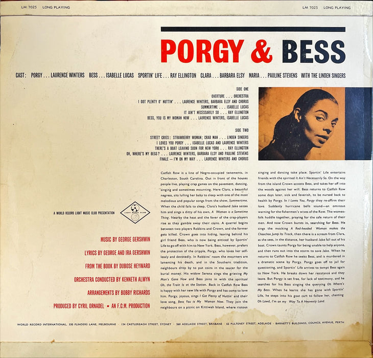 George Gershwin - Porgy & Bess (Vinyl LP)