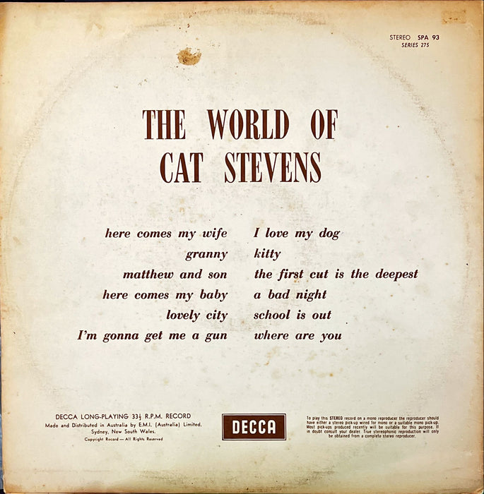 Cat Stevens - The World Of Cat Stevens (Vinyl LP)